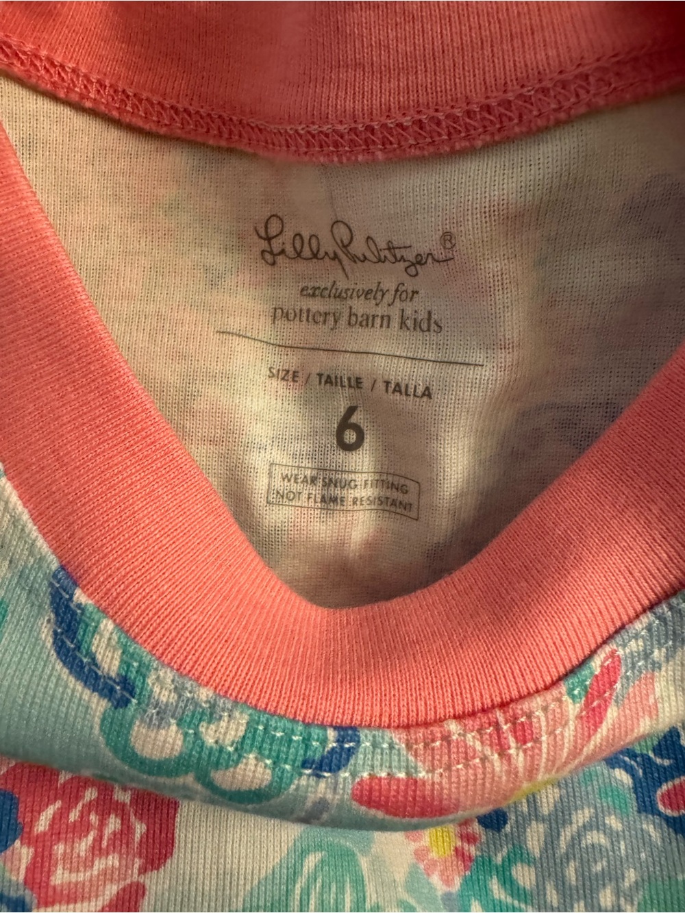 Lilly Pulitzer for PBK pjs size 6 new - Picture 4 of 4